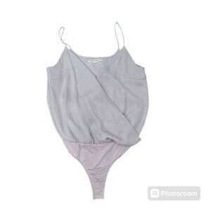 Dusty Rose Pink Hippie Laundry Spaghetti Strap Body Suit